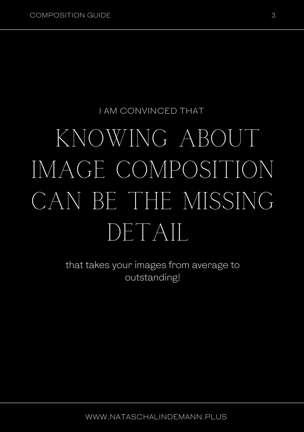 Natascha Lindemann - My Composition Rules for Beauty Photographer - Page 4 - Knowing about image composition - PDF Guide