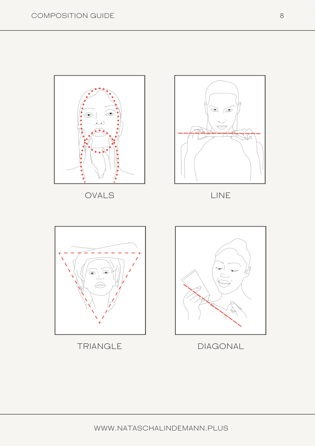 Natascha Lindemann - My Composition Rules for Beauty Photographer - Page 5 - Knowing about image composition - PDF Guide